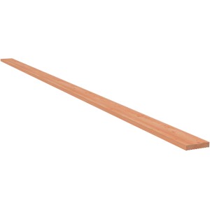 Terrassendiele aus Douglasie, 2,8x14,5x400cm, rötlich-braunes Holz für den Terrassenbau.