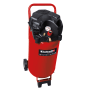 Einhell Kompressor TH-AC 240/50/10 OF, 1500 W, rot, mit 50 l Tank und Manometer.