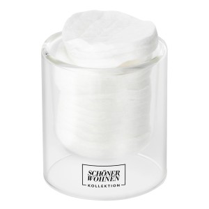 Schöner Wohnen Duftkerze S Vanilla im orangenen Glas (Ø 7,5 cm)