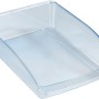 Transparente Aufbewahrungsbox aus Kunststoff, Teil des Wenko Kühlschrank-Organizer 3er Sets.
