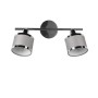 Trio Spot Arosa, 2-flammig, Chrom/Grau, schwenkbare Spots für optimale Ausleuchtung.