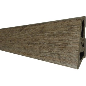 Sockelleiste Boston Design Florida Pine, 60 mm hoch, Holzdekor für Bodenabschluss.