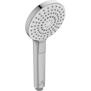 Ideal Standard Handbrause Ceratherm T50, Chrom, mit 3 Strahlarten für Brausesets.