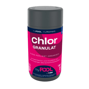myPOOL Chlorgranulat Premium für Pools Weiß 1 kg