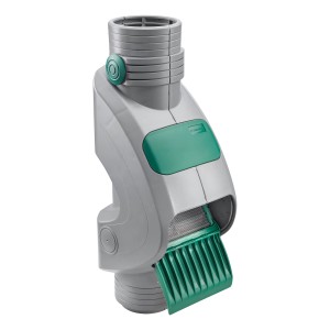 Garantia Rainus Fallrohrfilter DN 80-100 grau mit Filtereinsatz für Regentonnen.