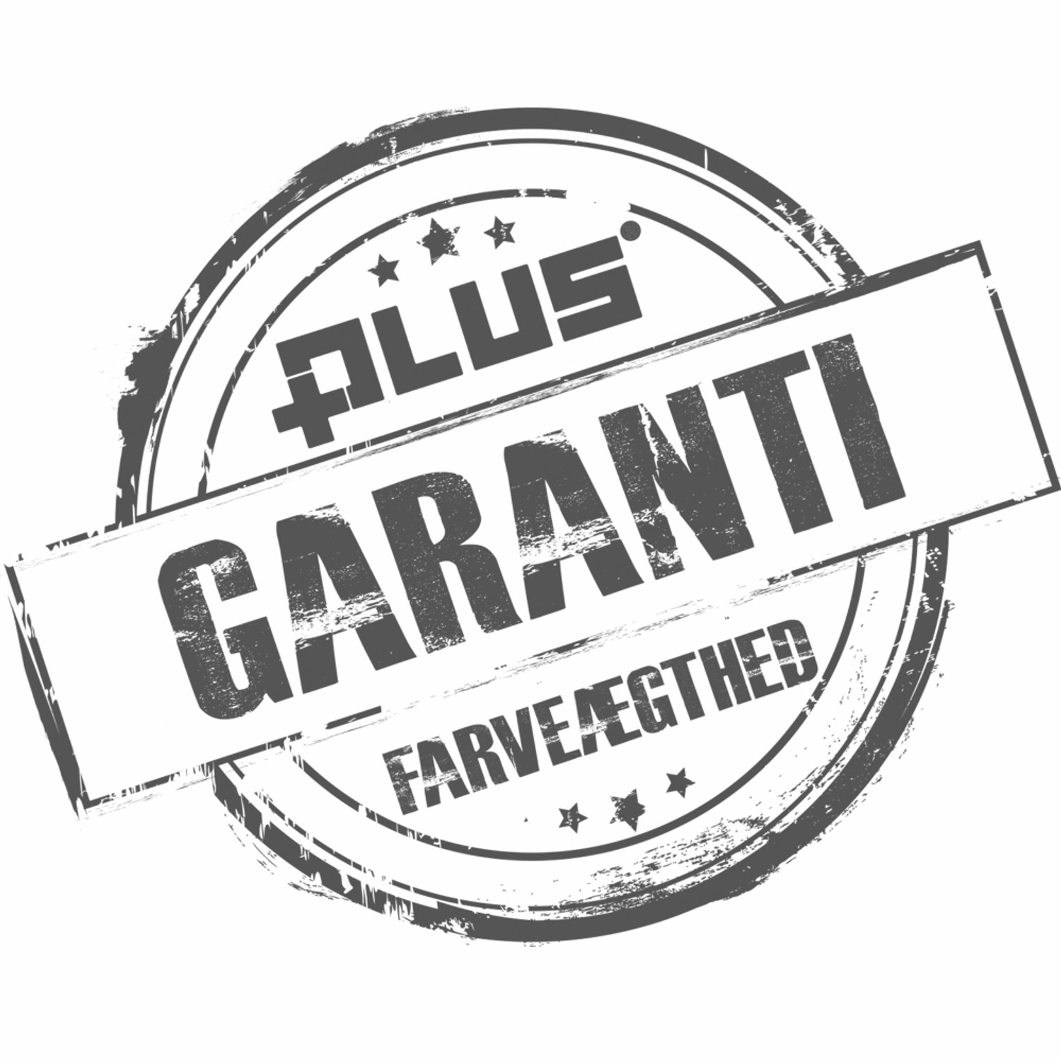 Garantie-Siegel für Sichtschutzzaun Trend Polyrattan: Qualität und Farbbeständigkeit.