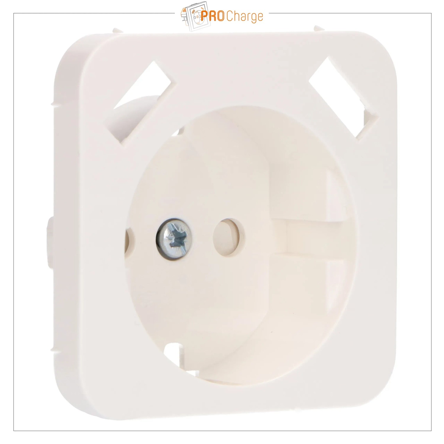 ProCharge Steckdoseneinsatz Reflex SI, weiß, für 2xUSB A Steckdose.