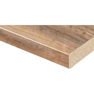 Kaindl Arbeitsplatte Arizona Pine, 3,8 cm stark, Holzdekor für Küche.