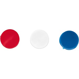 Indexpunkte Set für baliv Entleerungsbatterie EB-4310, Kunststoff, rot, weiß, blau.