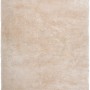 Hochflorteppich Aveiro in Ivory (80x150 cm): Weicher, handgetufteter Teppich für Wohnräume.