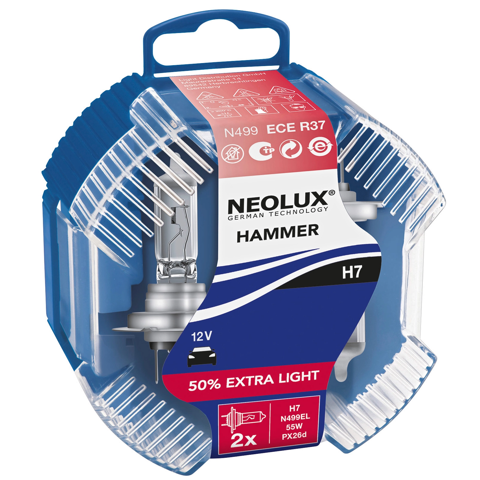 Scheinwerfer-Lampe H7 White Hammer kaufen bei OBI