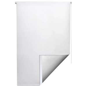 Weißes Sol Royal Thermorollo SolReflect T42, 80x220cm, mit Thermobeschichtung und Kettenzug.