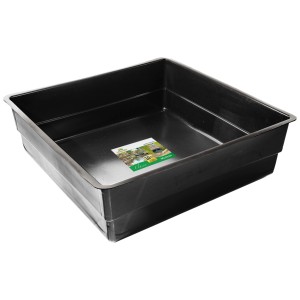 Heissner Teichbecken PE 900 l eckig Schwarz