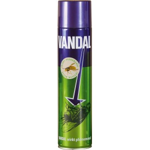 Vandal Universal-Insektenspray 600ml gegen fliegende und kriechende Insekten, auch Wespen.