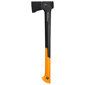 Fiskars Universalaxt X24 mit M-Klinge, Axt zum Fällen von Bäumen und Hackarbeiten.