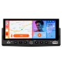Junsun 6.9 Zoll 1 DIN Autoradio mit Touchscreen, CarPlay, Android Auto, Navigation, Musik und Bluetooth.