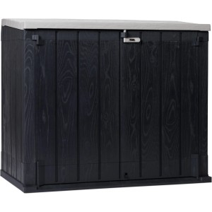 Toomax Mülltonnenbox Stora Way Plus XL 2-fach Anthrazit-Grau