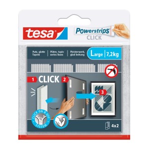 Tesa Powerstrips Click-Large 4 Stück