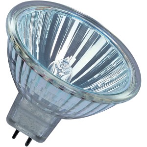 Osram Halogen-Reflektorlampe GU5.3, 25W, Warmweiß, für Niedervolt-Beleuchtung.