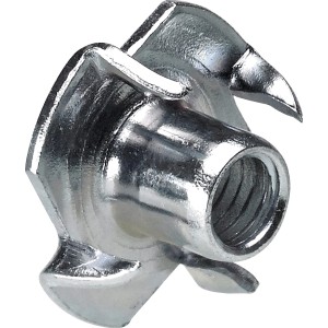 Hettich Einschlagmutter M6/8 mm, verzinkt, für Möbelausstattung.