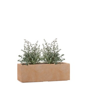 Pflanzwerk Pflanzkübel Tub Premium Frostbeständig 50 cm Terrakotta