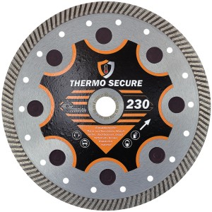 Medial Diamant Trennscheibe Thermo Secure, Ø 230mm für Winkelschleifer. Zum Schneiden von Beton, Stein, Ziegel.