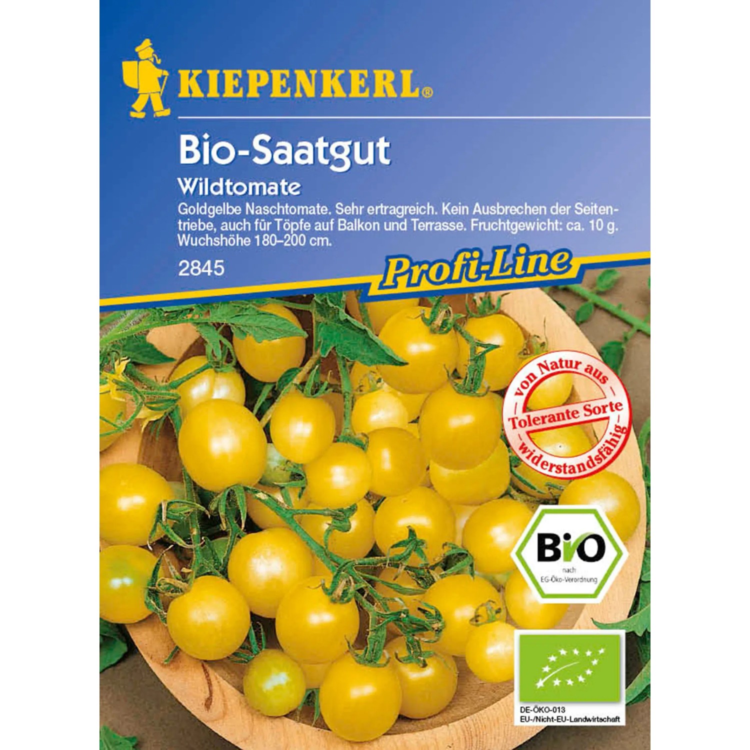 Kiepenkerl Bio Johannisbeer-Tomatensamen »Golden Currant« | Gelbe Früchte | Ertragreich & Robust