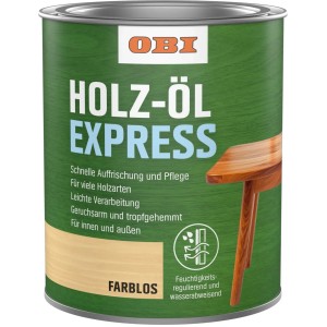 OBI Holz-Öl Express Farblos 750 ml