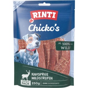 Rinti Hunde-Natursnacks Chicko Wildstreifen 250 g