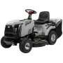 Texas Benzin-Rasentraktor Premium TTC102H, Rasentraktor mit 102 cm Schnittbreite und Fangkorb.