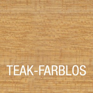 Holzstruktur, behandelt mit transparentem Bondex Teak-Öl für Schutz und Farbtonauffrischung.