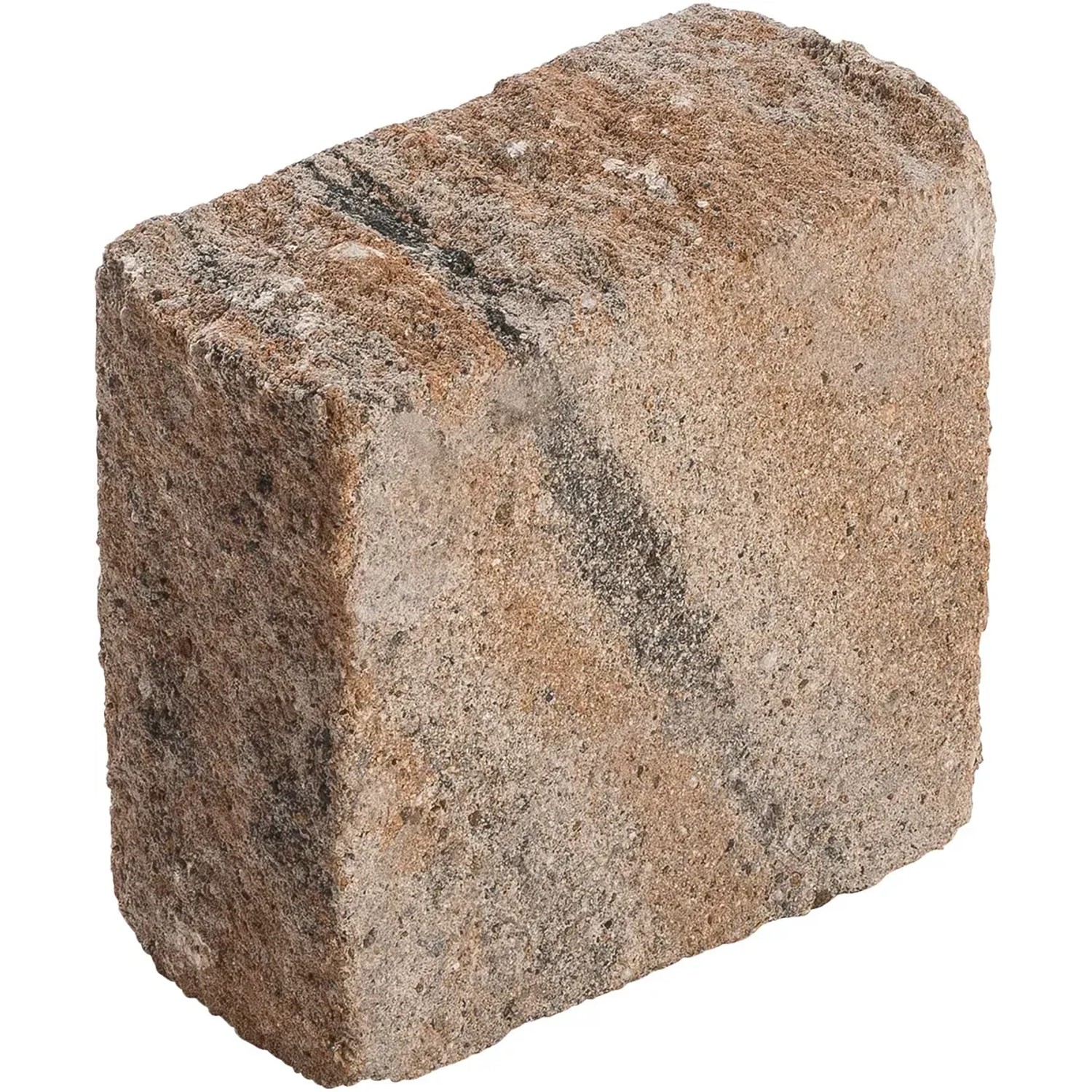 Diephaus Mauerstein Maximo Brista Muschelkalk, 21x21x12,5 cm, für Mauern und Einfassungen.