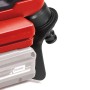 Detailaufnahme: Einhell Akku-Druckreinigerpistole Power X-Change mit Spritzwasserschutz.