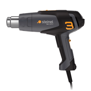 Steinel Heißluftgebläse HM 1920 E, 2000 W, grau/schwarz, mit Temperatur- und Luftmengenregelung.