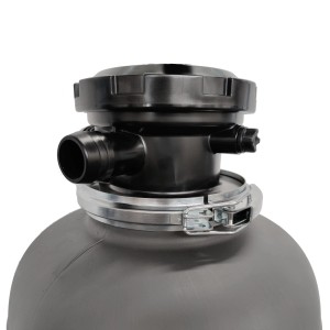 Summer Fun Spannring aus Metall für 6-Wege Ventil mit Klappverschluss.