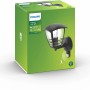 Verpackung der schwarzen Philips Außenwandleuchte Paris mit Bewegungsmelder.