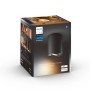 Verpackung des schwarzen Philips Hue Pillar LED-Aufbauspots White Ambiance.