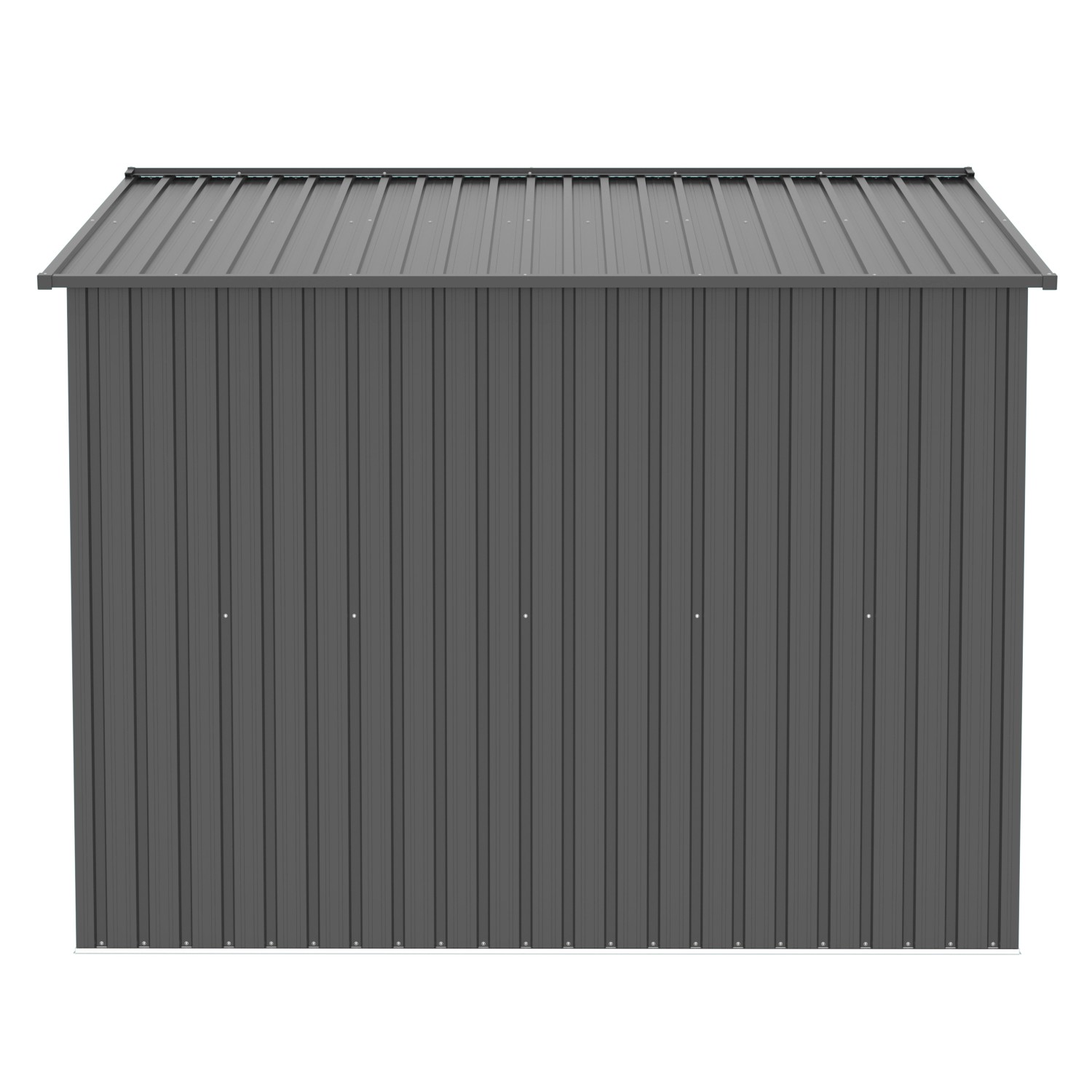Tepro Metallgerätehaus Flex Shed XX-Large, 261x181x132 cm, anthrazit, aus Stahlblech.