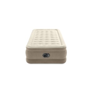 Intex Dura-Beam Luftmatratze Twin mit integrierter Pumpe für Camping & Zuhause.