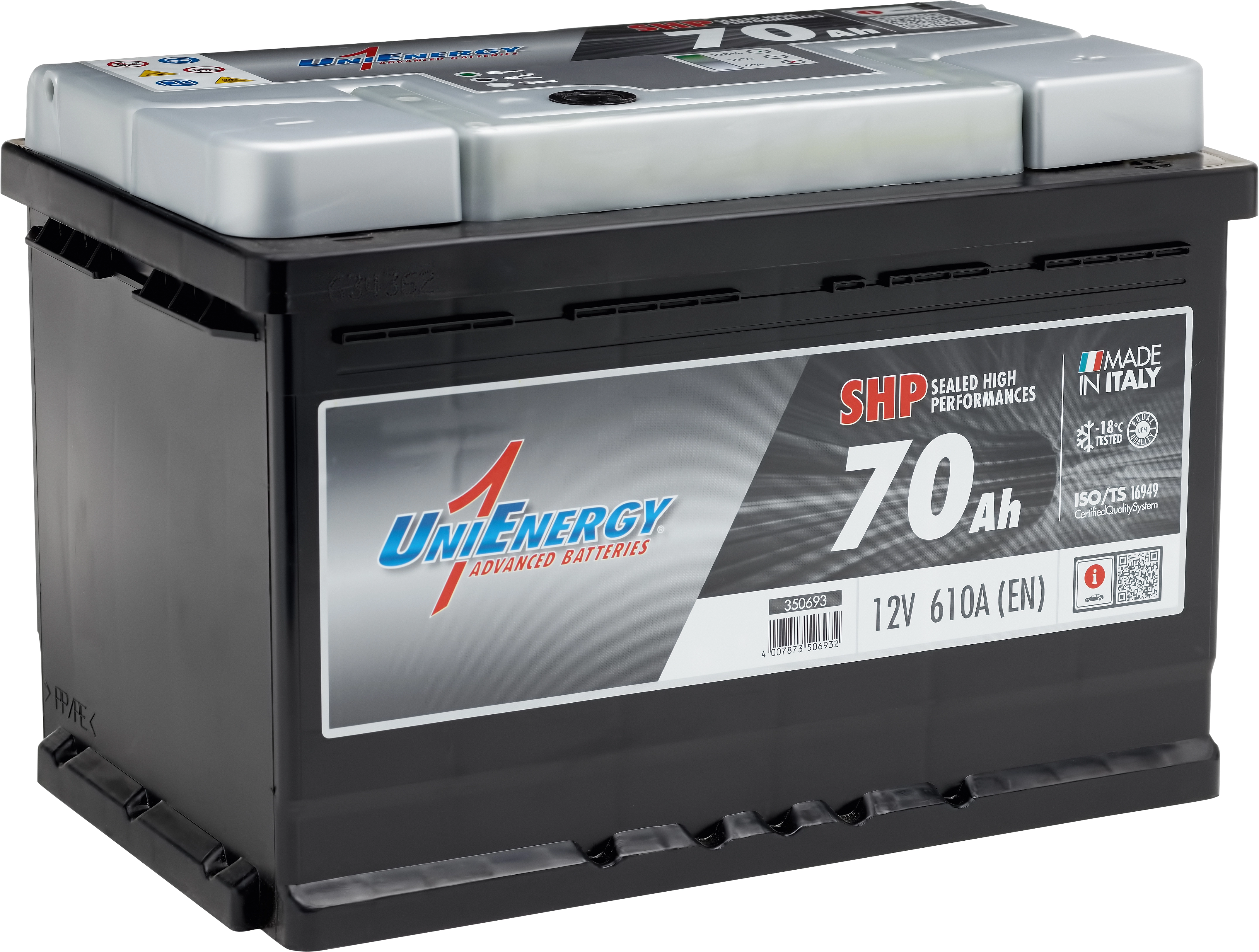 UniEnergy Autobatterie 70 Ah kaufen bei OBI