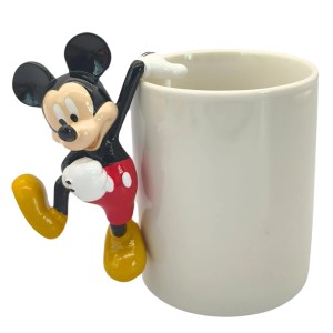Disney Topfanhänger Mickey Mouse für Blumentöpfe, Dekofigur für Garten und Kinderzimmer.