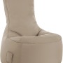 Sitting Point Sitzsack Scuba, 300 l, Khaki, Sessel für Indoor & Outdoor mit Seitentasche.