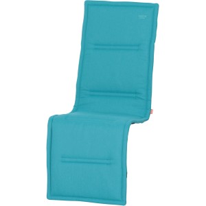 Aqua Relaxauflage von Siena Garden, 170 cm lang, für Gartenliegen.