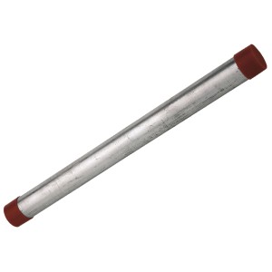 Verzinkter Kirchhoff Rohrdoppelnippel, 21 mm (1/2 AG) x 1000 mm, für Temperguss-Fittings.