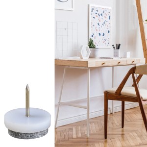 Wagner Filzgleiter-Set EH0820 Ø 20 mm x 24 mm Weiß 4-tlg.