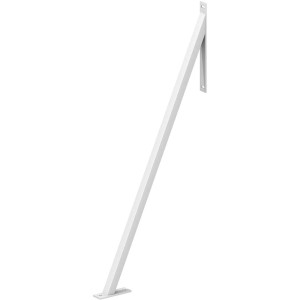 Sturmanker Weiß 117 cm x 55 cm x 5 cm