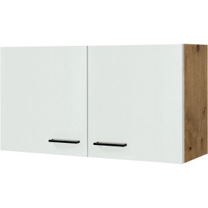 Flex-Well Exclusiv Oberschrank Vintea 100 cm Magnolie matt - Lancelot Oak