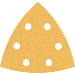 Bosch Expert Schleifblatt C470, 93x93mm, K100, 5er-Pack für Deltaschleifer.