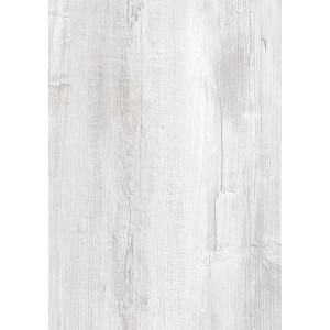 Heller Laminatboden im Pinie Grizzly Pine Dekor mit Maserung. Ideal als Bodenbelag.