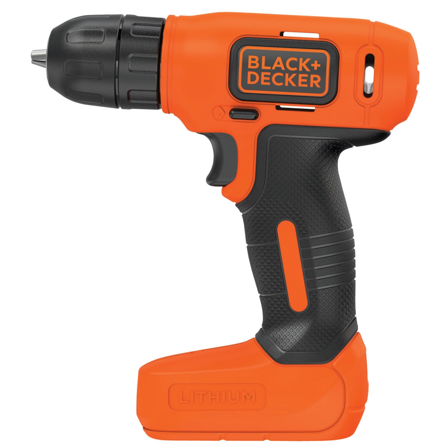 Black+Decker Akku-Bohrschrauber BDCD8 Solo, orange/schwarz. Kompakter Akkuschrauber für Schraub- und Bohrarbeiten.
